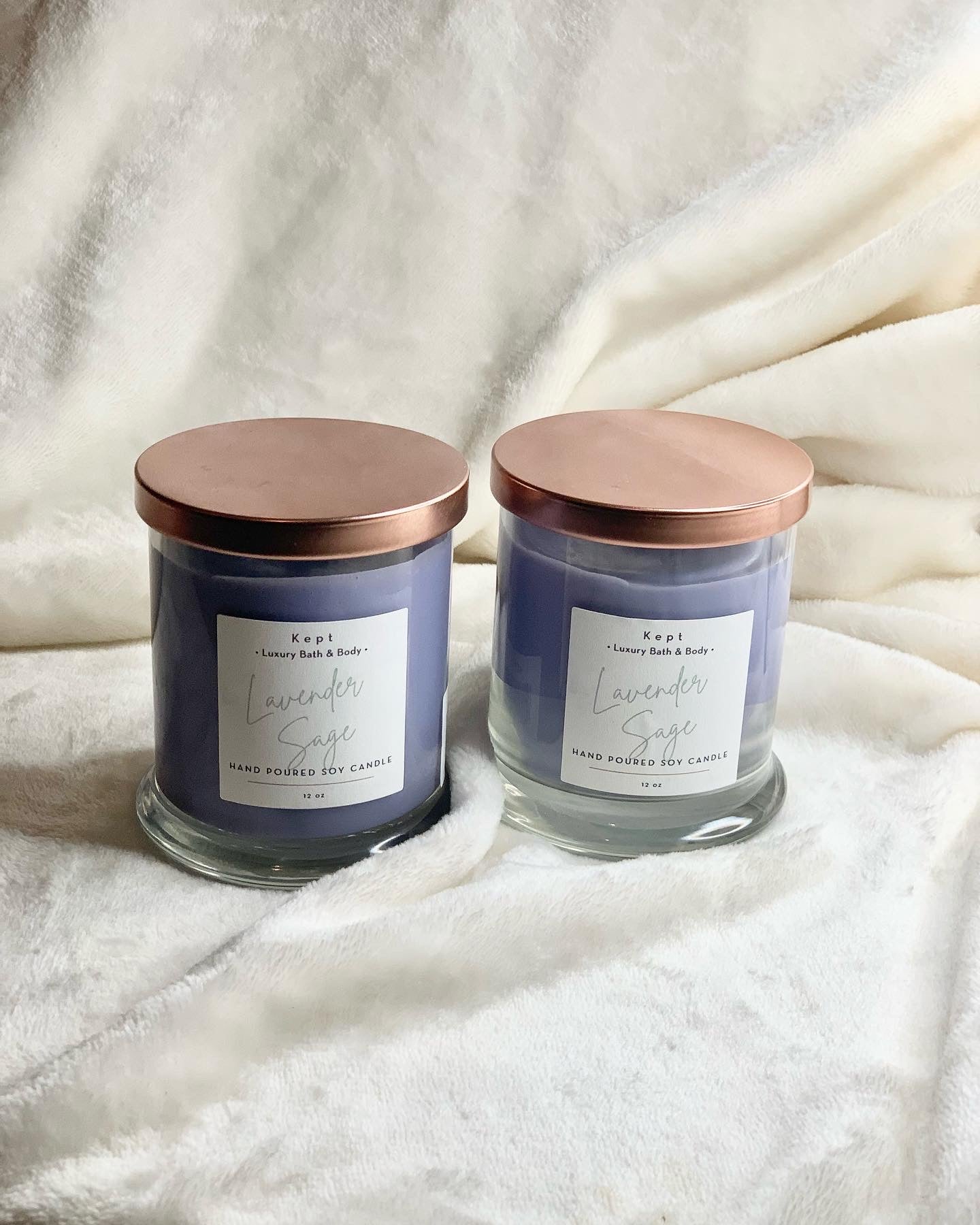 Lavender Sage Soy Candle