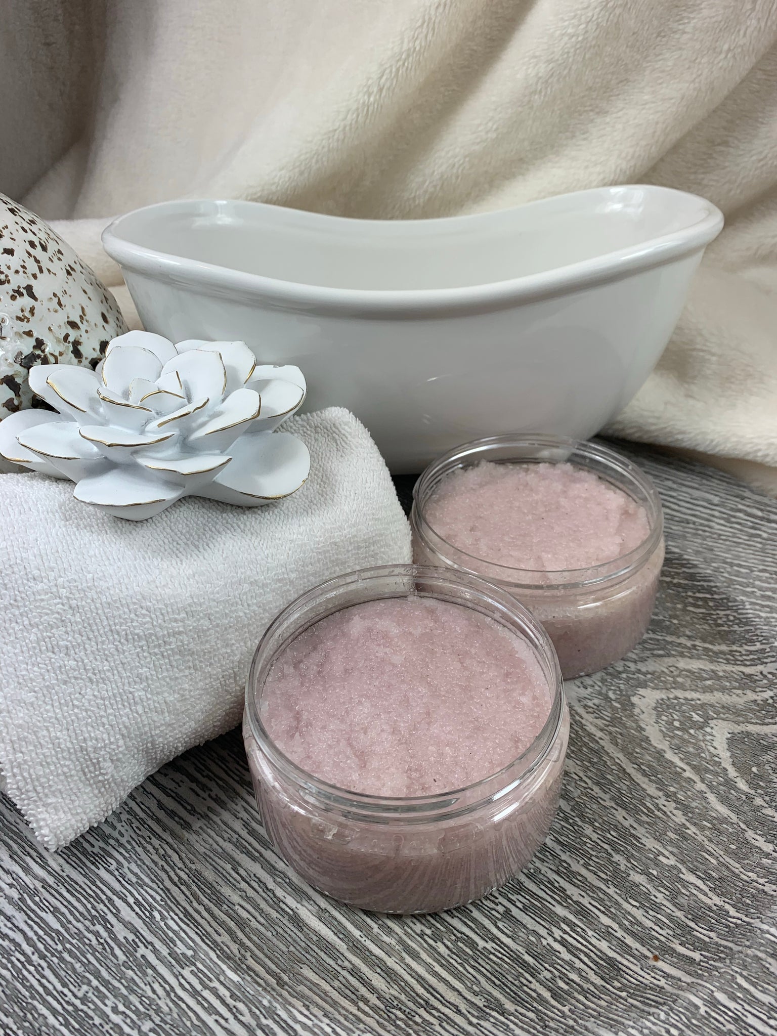 Lavender Chamomile Foot Scrub